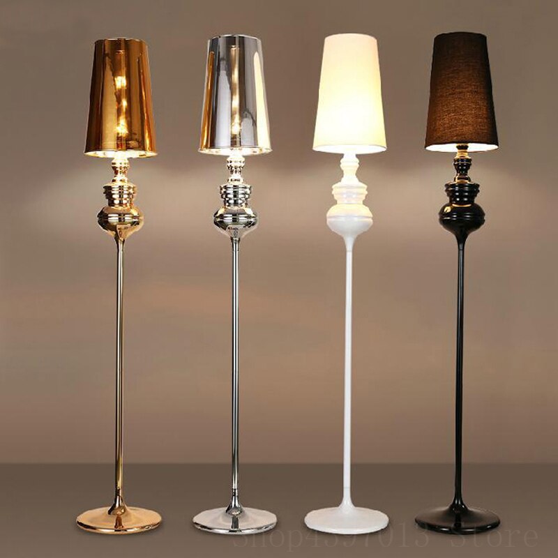 Nordic Retro Guard LED Floor Lamp for Living Room Standing Lamps Vintage Decor Stand Light Floor Light for Restaurant Luminaires