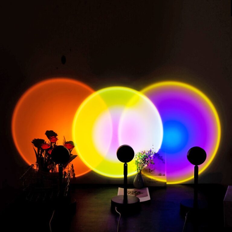 Sunset Projection Night Lights Atmosphere LED Night Lamp Floor Lamp