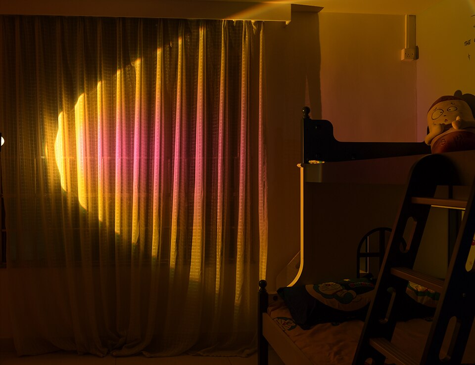 Modern Sunset Lamp Indoor Lighting Floor Lamp Living Room Bedroom Decor Atmosphere Floor Lights Colorful LED Stand lamp For Home