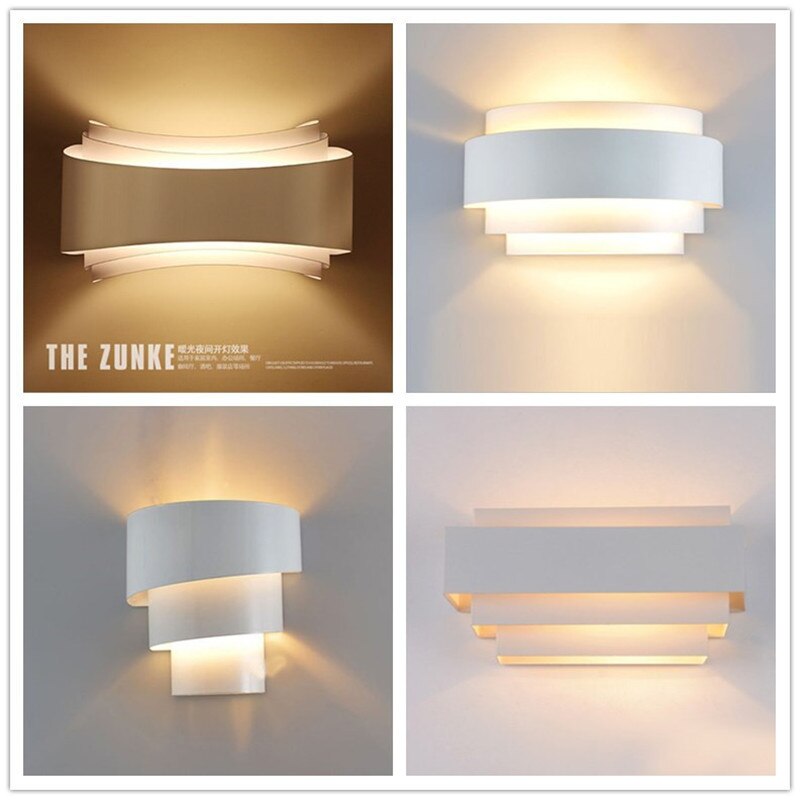 Modern Wall Lamp Led Mirror Sconce for Home Lighting Decoration Luminaire Bedroom Bedside lamp Indoor Stair Wall Lights Fixtures