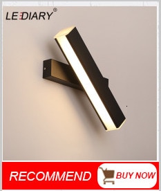 LEDIARY Retro LED Wall Lamp Creative Painting 110-240V Modern Black Sconce Decoration For Bathroom Living Bed Room Animal