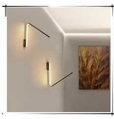 VEIHAO Modern Led Wall Lamp Living Room Bedroom Lamparas De Techo Pared Applique Murale Home Deco Sconce White Black Wall Lights