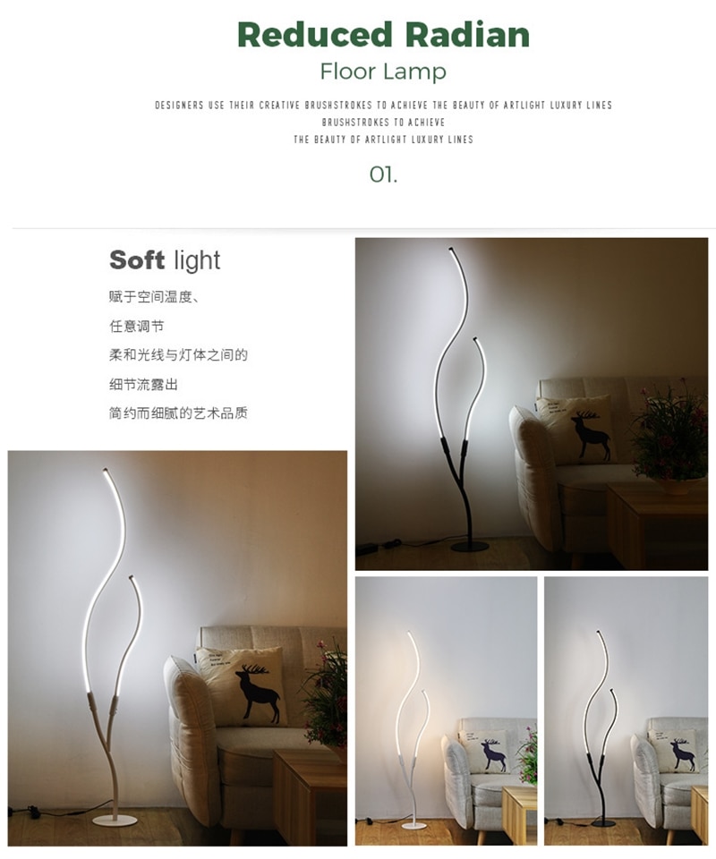 2020 New Modern Tree Floor lamp For Living Room Bedroom Indoor Decoration LED Light Creative Branches Modeling Free Shipping