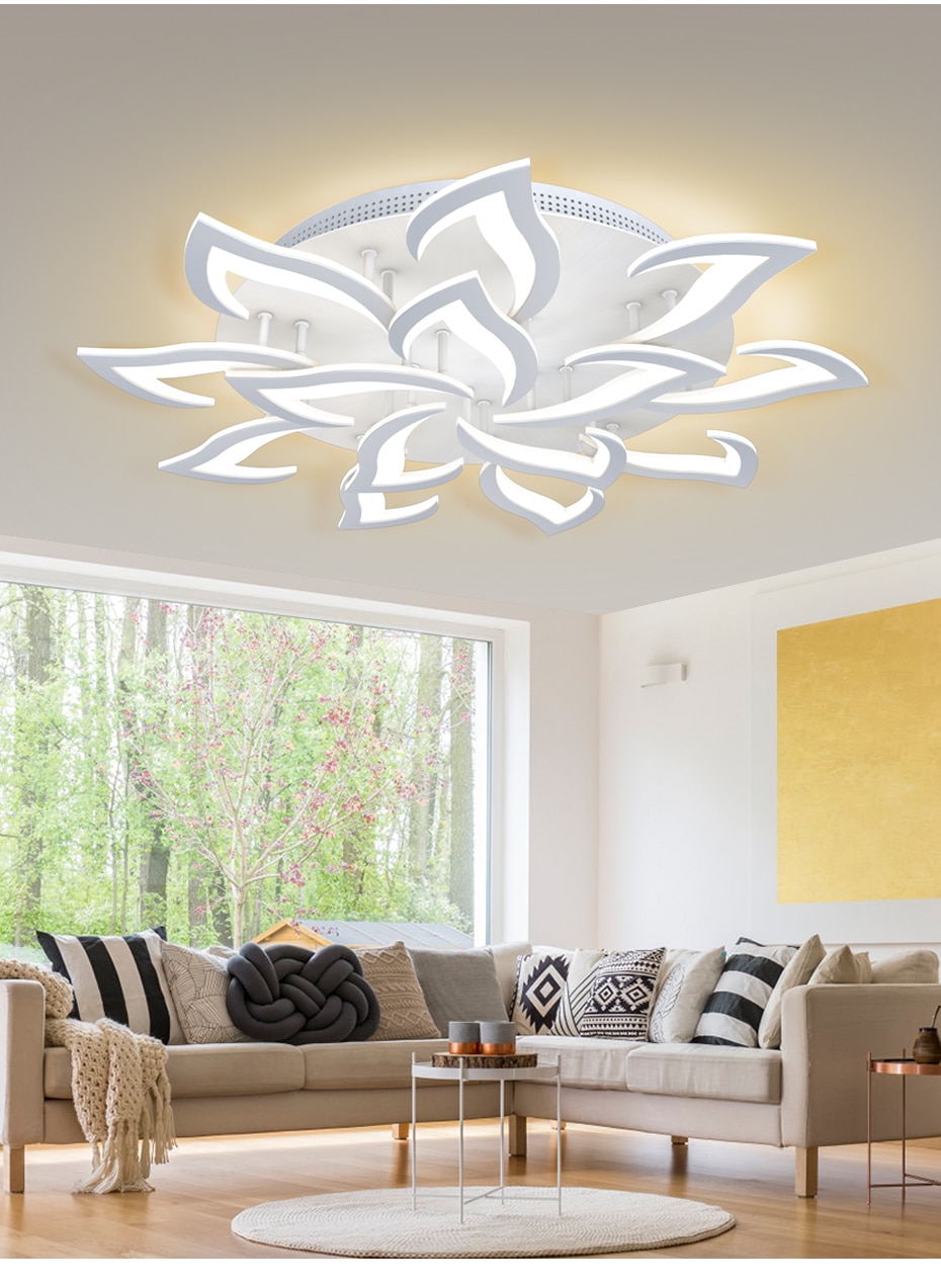 New led Chandelier For Living Room Bedroom Home chandelier by sala Modern Led Ceiling Chandelier Lamp Lighting chandelier