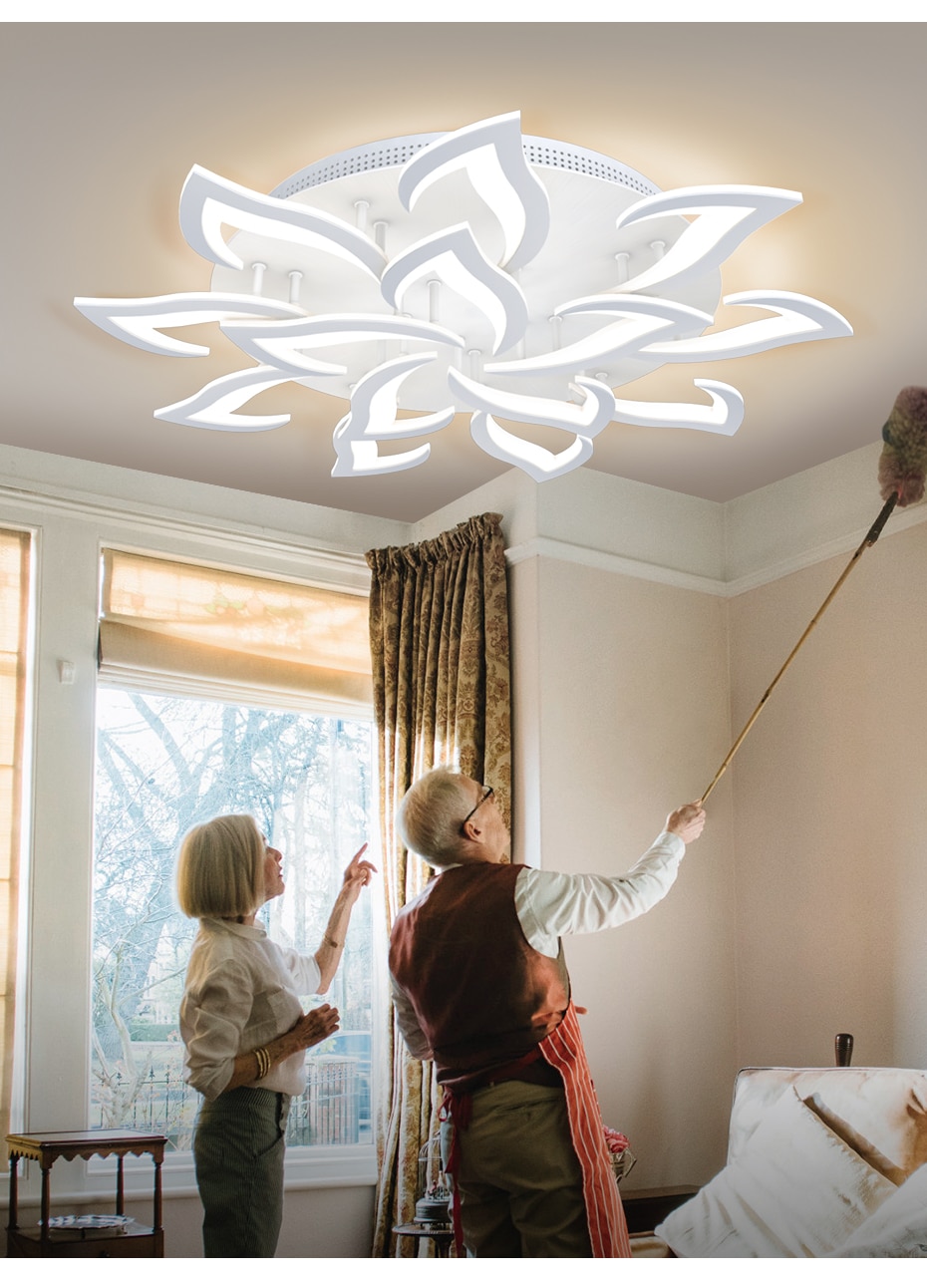 New led Chandelier For Living Room Bedroom Home chandelier by sala Modern Led Ceiling Chandelier Lamp Lighting chandelier
