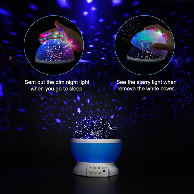 LED Starry Sky Projector Star Night Light Music Starry Water Wave LED Projector Light With Bluetooth Music Speaker Birthday Gift