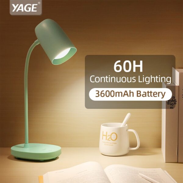 Yage Desk Lamp 3600mah Rechargeable, Which Table Lamp Is Best For Study