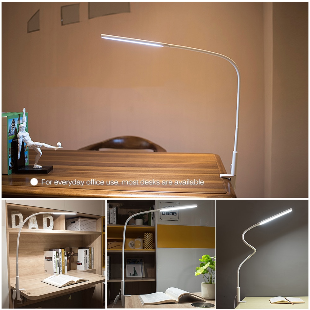 LED Desk Lamp with Clip 1W Flexible LED Reading Book Lamp USB Power Supply LED Night lights