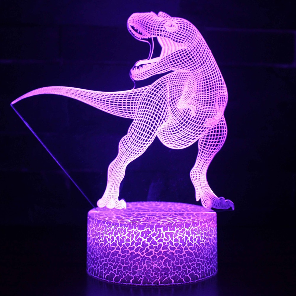 Desktop Bedside 3D LED Night Light Dinosaur series Gift Desktop Decoration Remote & Touch Control  Kids LED Table Desk Lamp  D30