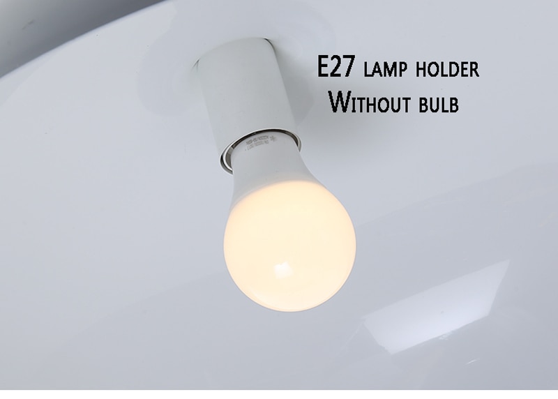 Minimalist Pendant Lights E27 Aluminum Lampshade Decor Hanging Lamp Light Fixtures Dia 30cm