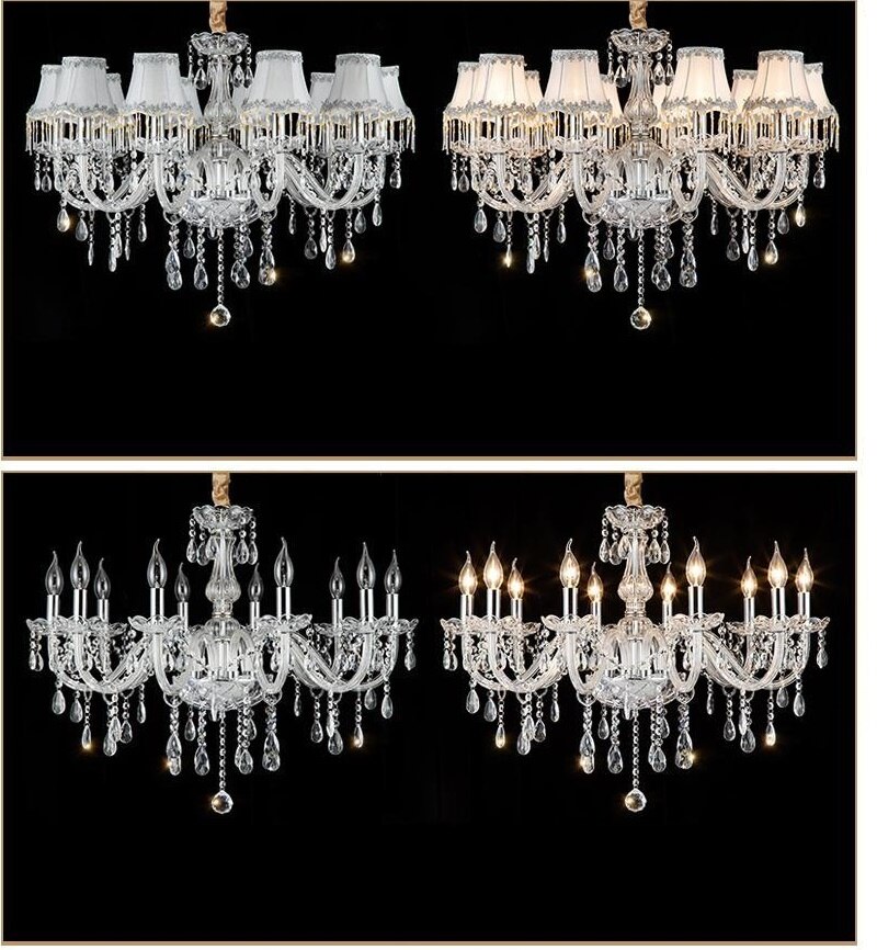 Crystal Modern Chandelier Lights Bedroom Living room chandeliers Crystal Lusters de cristal Chandelier Lighting Crystal Fixture
