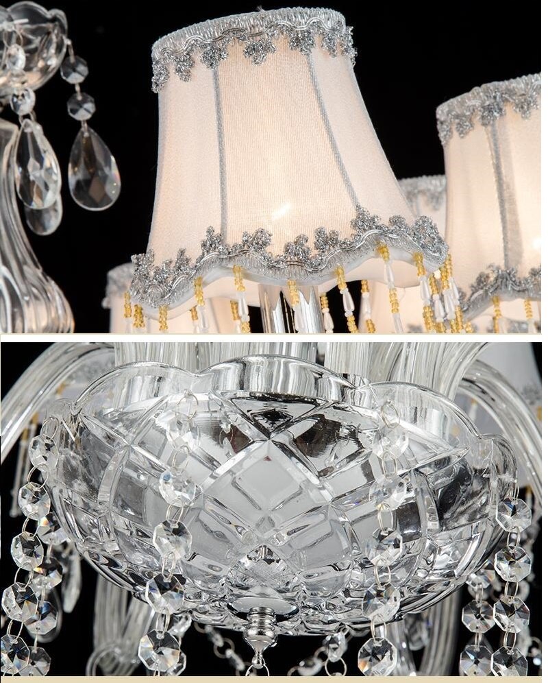 Crystal Modern Chandelier Lights Bedroom Living room chandeliers Crystal Lusters de cristal Chandelier Lighting Crystal Fixture