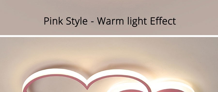 Modern Pink LED Ceiling Light For Girl Bedroom Plafond Acrylic Lighting Lamp Modern New Fixture Lampadario Luminaire Lustres